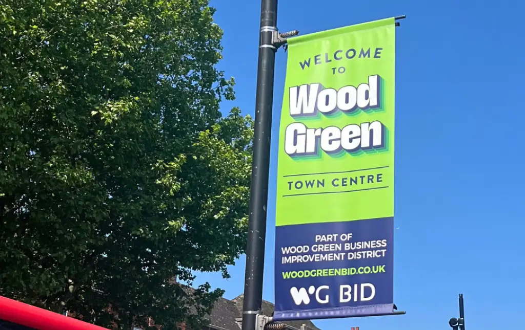 Wood Green sign